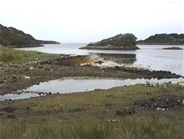Our first sight of the remote and unspoiled Enard Bay, 24.3 miles from Ullapool